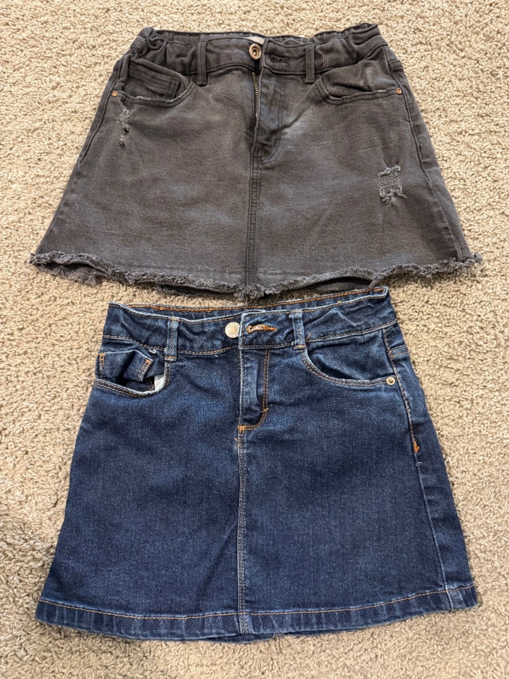 Zara girls skirts (set of 2)